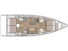 Segelboot Bénéteau Océanis 51.1 (5+1 cab) A/C & GEN Bild 2