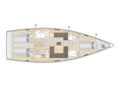 Segelboot Hanse 458 (3 cab) Bild 2